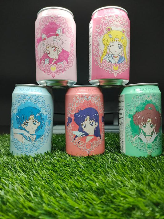 Sailor Moon sparkling water