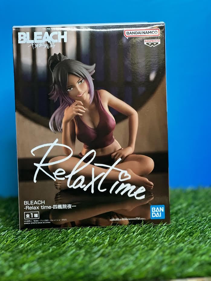 Bleach Yoruichi Shihoin Figure Banpresto Relax Time