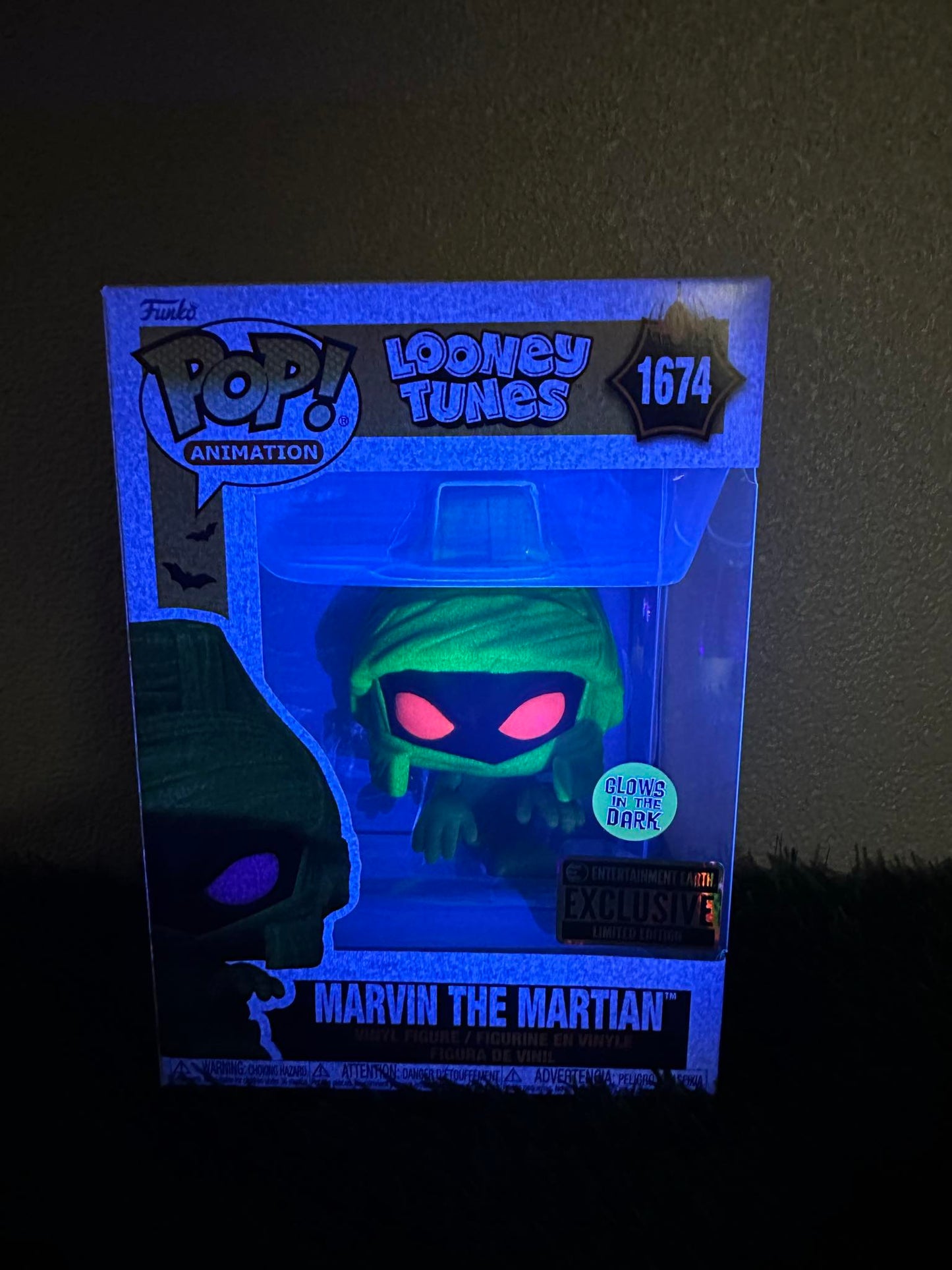 Looney Tunes Halloween Marvin The Martian GITD Funko POP!