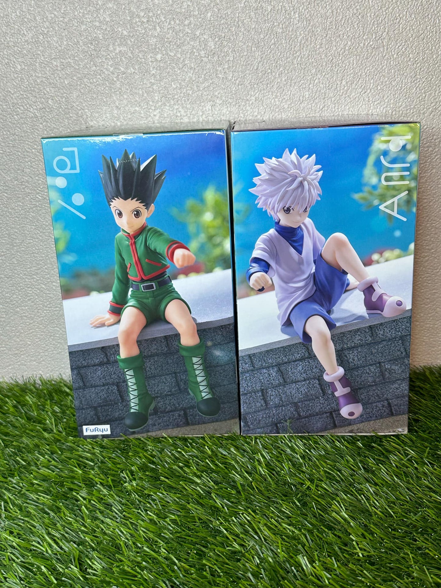 HunterXHunter Gon and Killua Noodle Stopper Figure