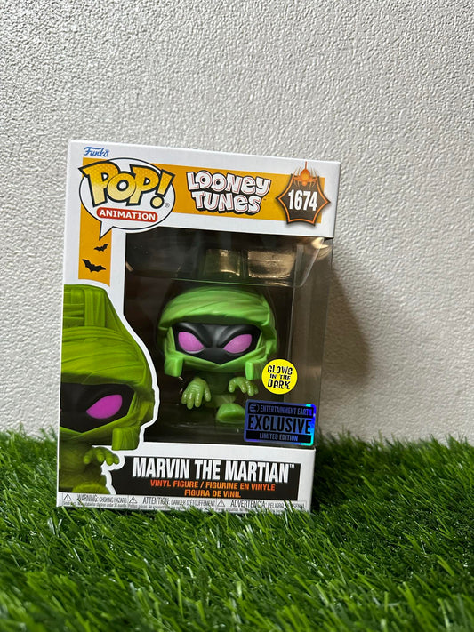 Looney Tunes Halloween Marvin The Martian GITD Funko POP!