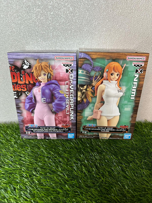 Banpresto One Piece Egghead figures