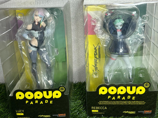 Cyberpunk Edgerunners Rebecca and Lucy Popup Parade figures