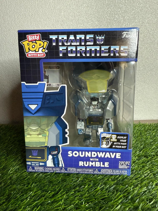 Transformers Soundwave w/ Rumble Bitty Bot