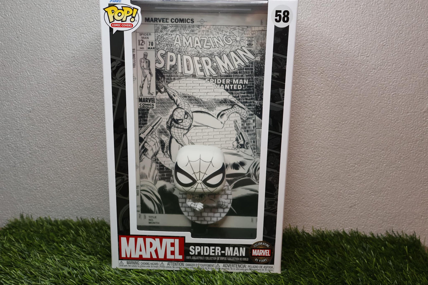 Spider Man 85th Anniversary comic cover Funko Pop