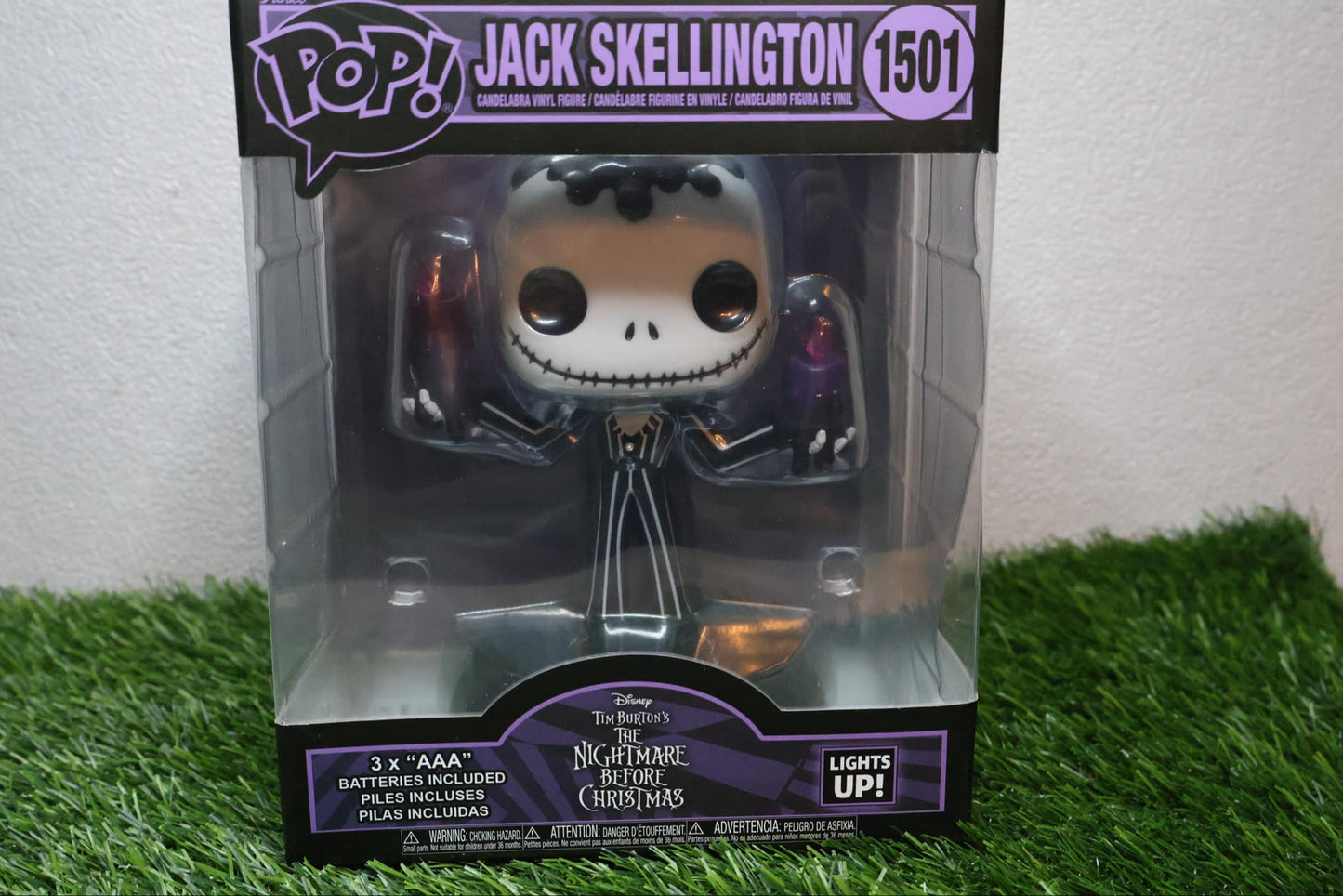 NBX Jack Skellington Light up Funko Pop!