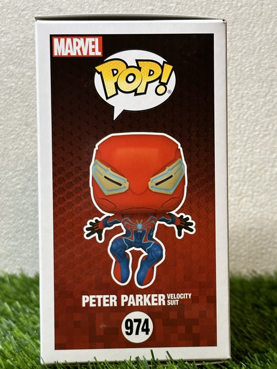 Spider Man Velocity suit Funko