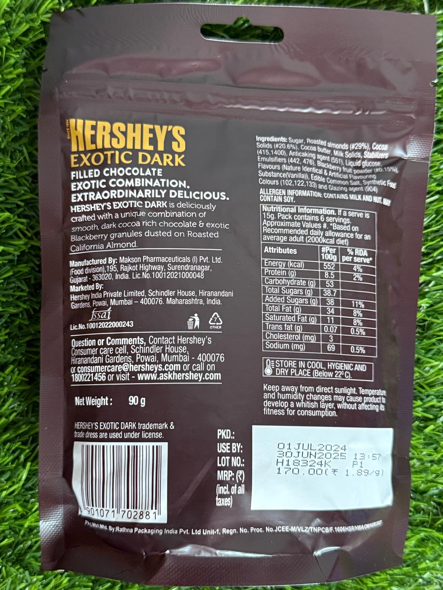 Hershey's Exotic Dark